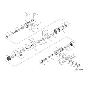 Diagram Diagram and Parts List for IR1210  Ingersoll Rand Ratchet